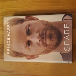 NEW hardcover book. Prince Harry "Spare" biography. Royalty.